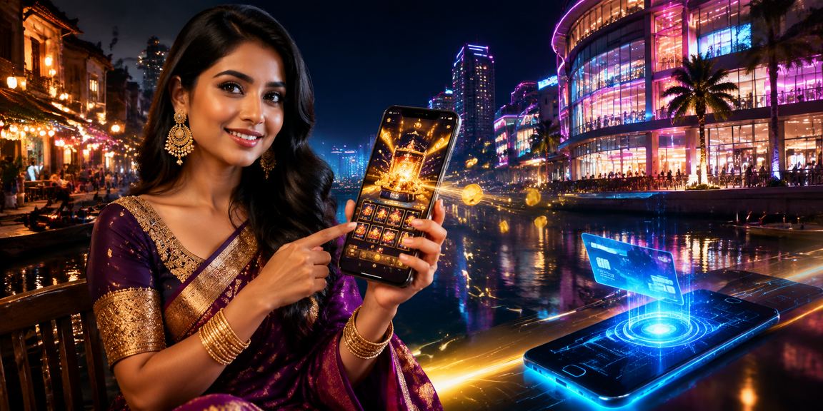 নরায়নগঞ্জ মোবাইল ক্যাসিনোর উজ্জ্বল রাতের দৃশ্য